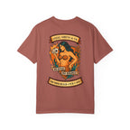 Steel Sirens Garment-Dyed T-shirt, Vintage Style Tee, Beach Apparel, Unisex Graphic Shirt, Casual Summer Wear