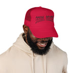 Flaming Steel Sirens Embroidered Trucker Hat