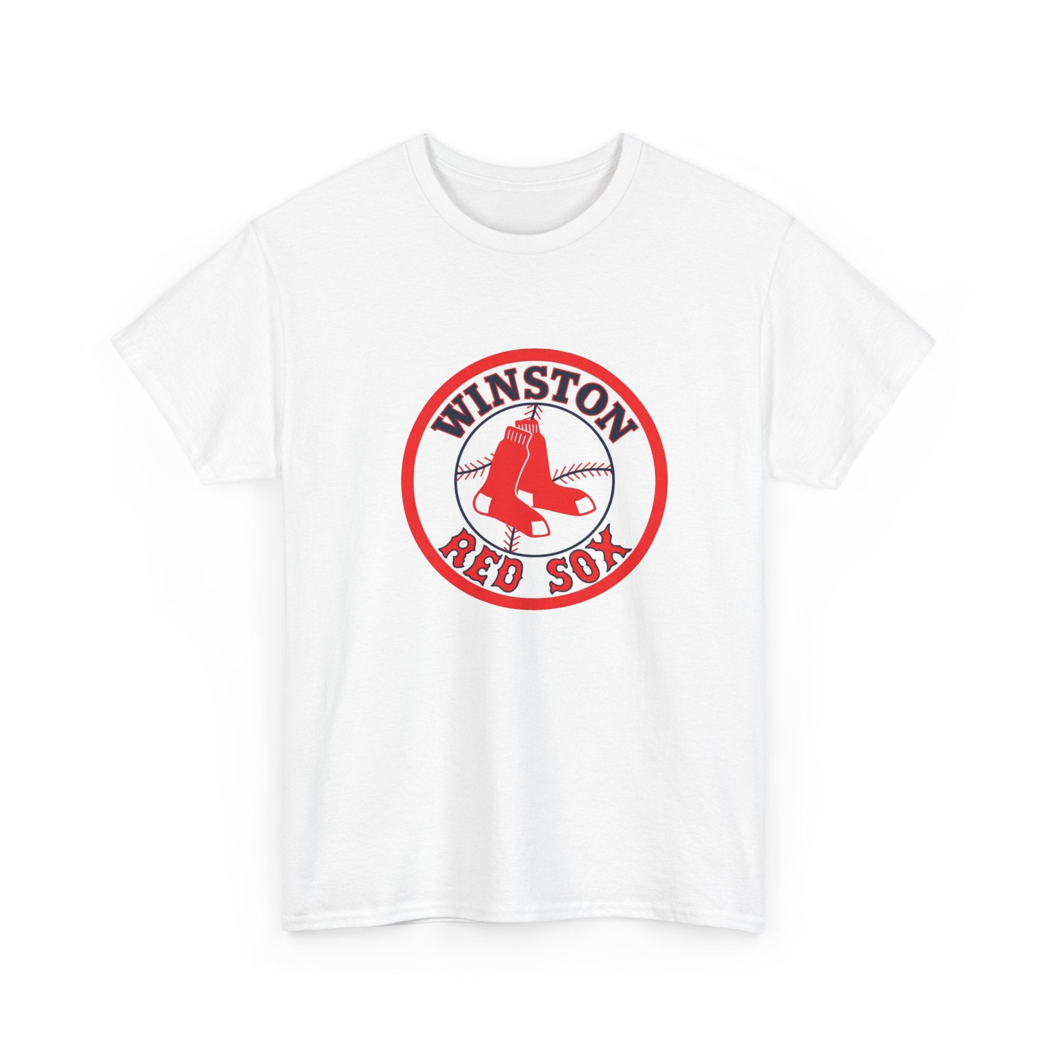 Red Sox Baseball Tee — Winston Logo & BYRD 15 Jersey Back