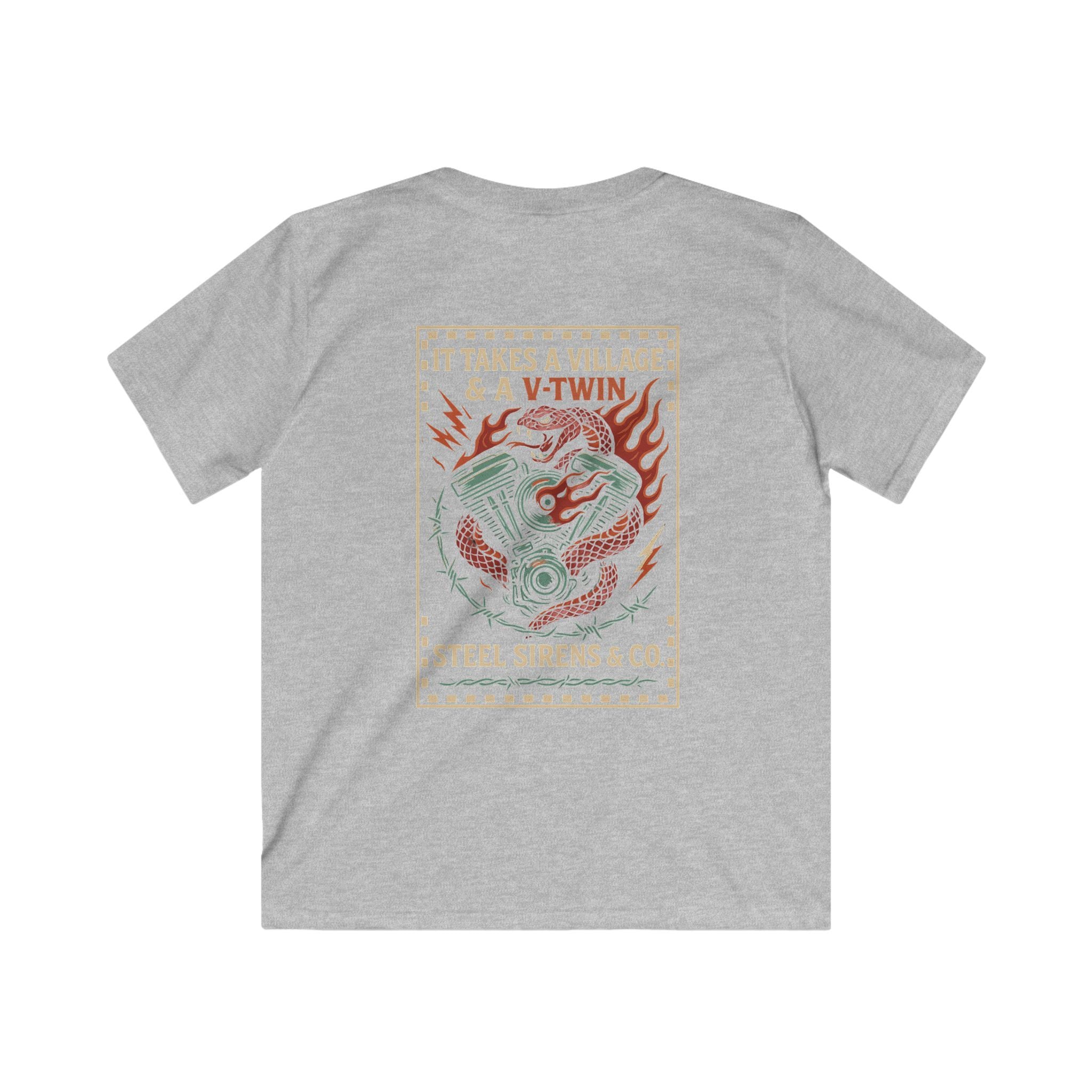 Village & V-Twin - Youth Tee