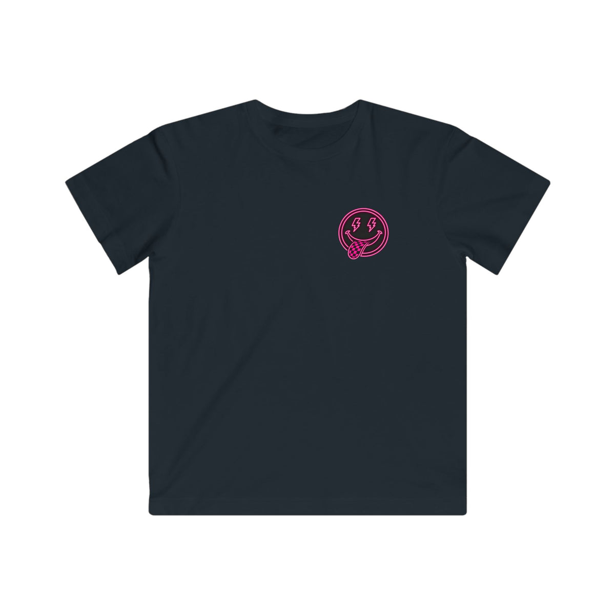 Neon Pink Rebelhood Youth Graphic Tee