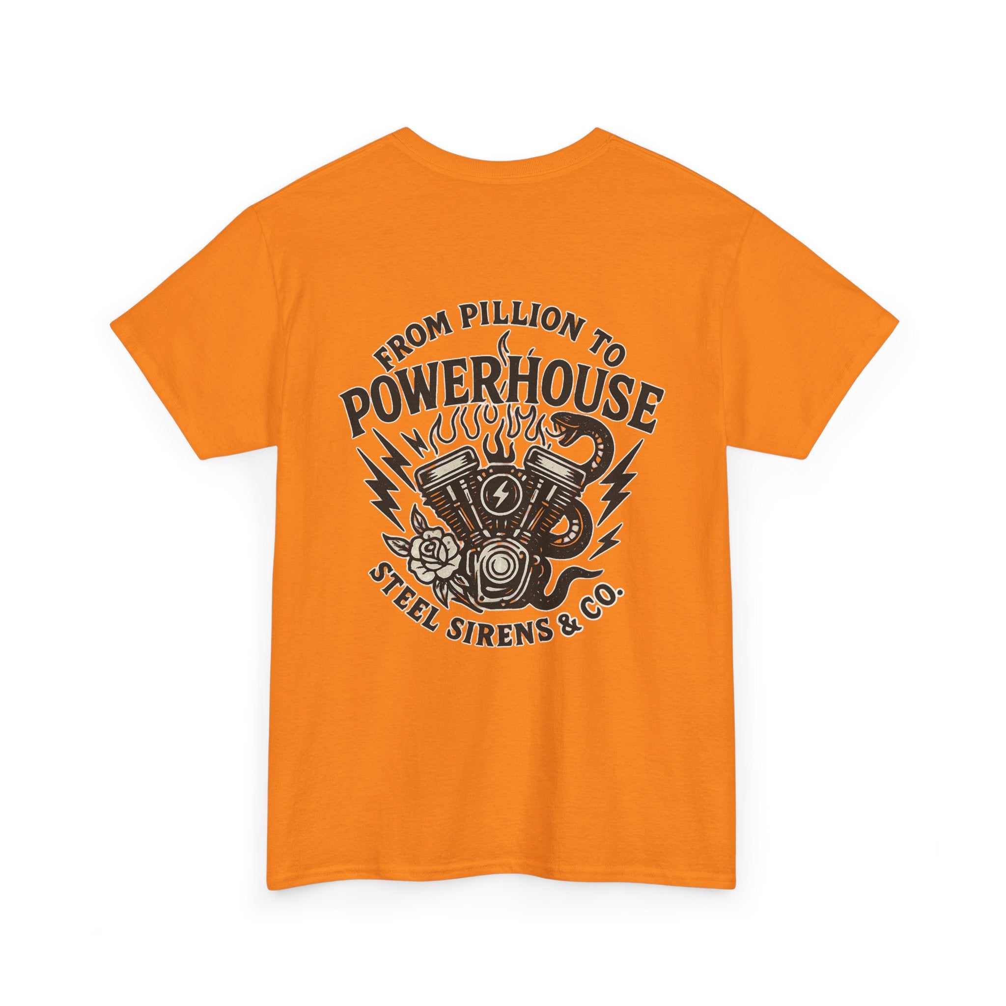 Pillion to Powerhouse Tee