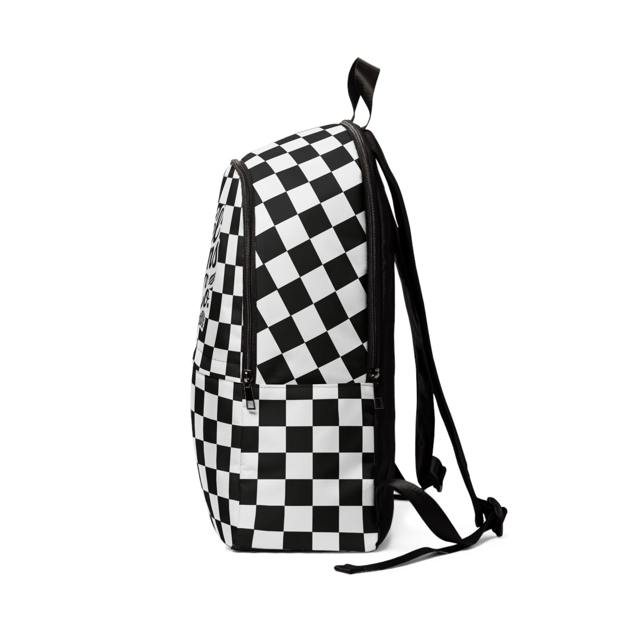 Back to Basics Checkered Back Pack