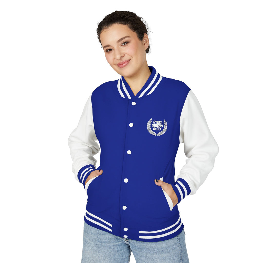 Letterman Jacket — Steel Sirens Crest Varsity Jacket