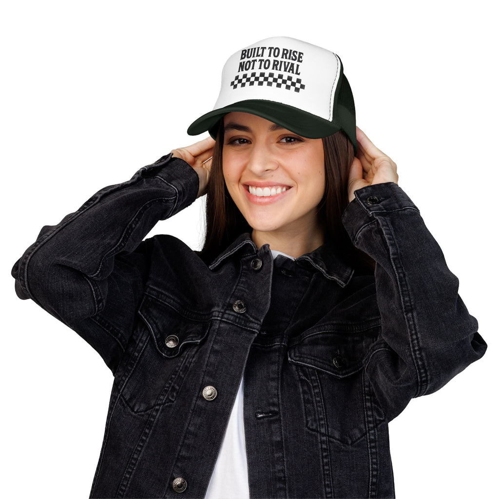 Rise Over Rivalry Foam Trucker Hat