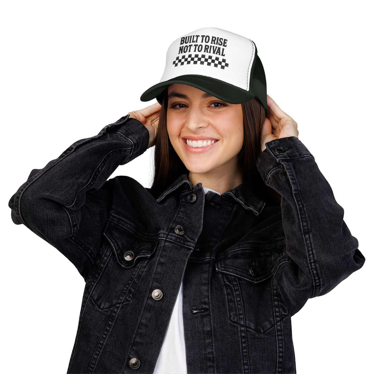 Rise Over Rivalry Foam Trucker Hat