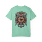 Steel Sirens Tee — Vintage Floral All-Seeing Eye Graphic T-Shirt