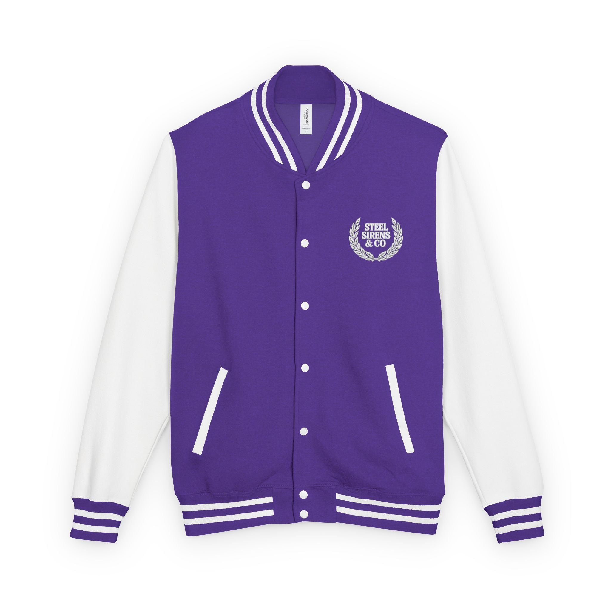 Letterman Jacket — Steel Sirens Crest Varsity Jacket