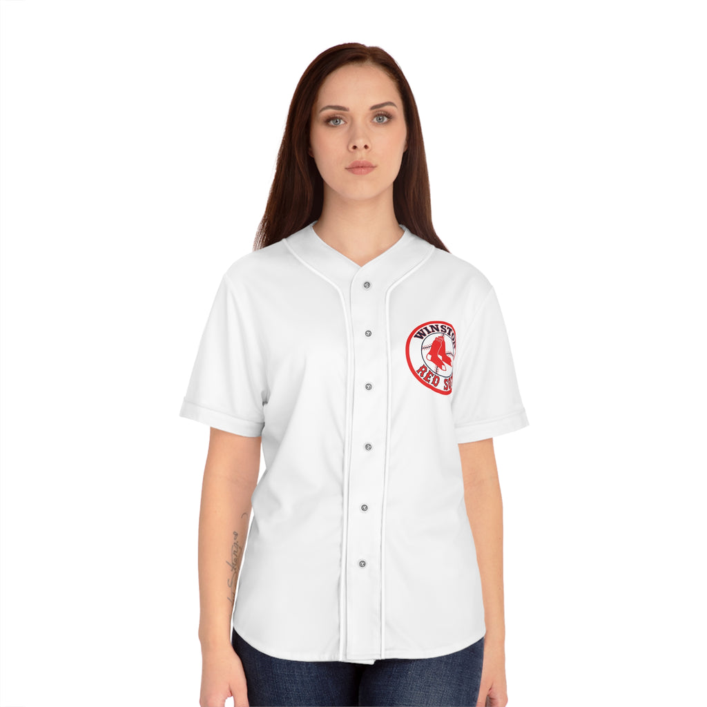Streetman 17 Women's Baseball Jersey — Winston Red Sox Fan Tee