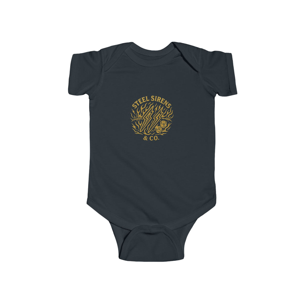 No Traction Just Action Infant Onesie