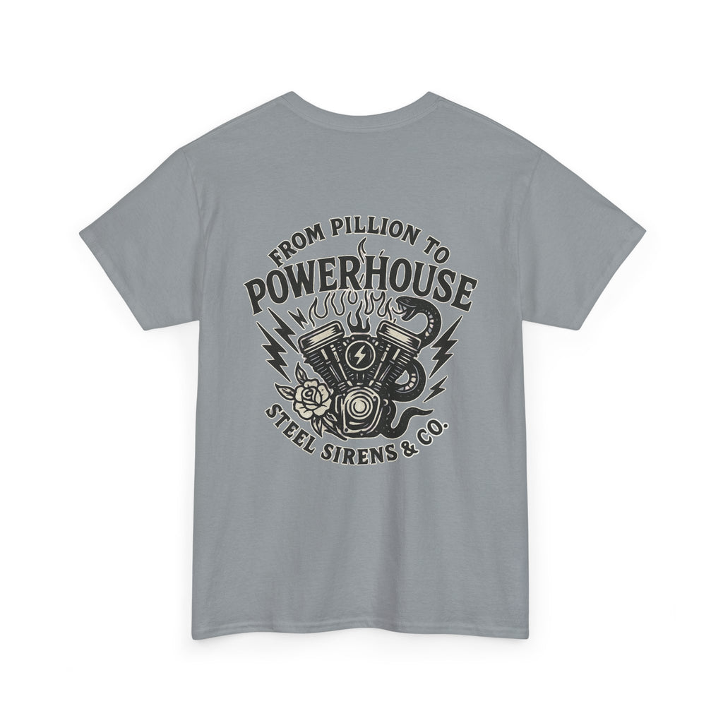 Pillion to Powerhouse Tee