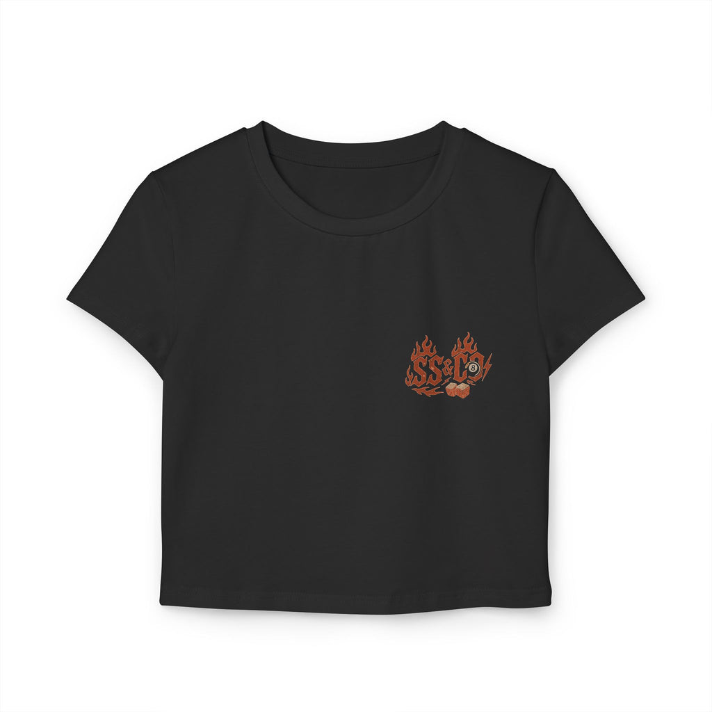 Broken to Badass Crop Tee