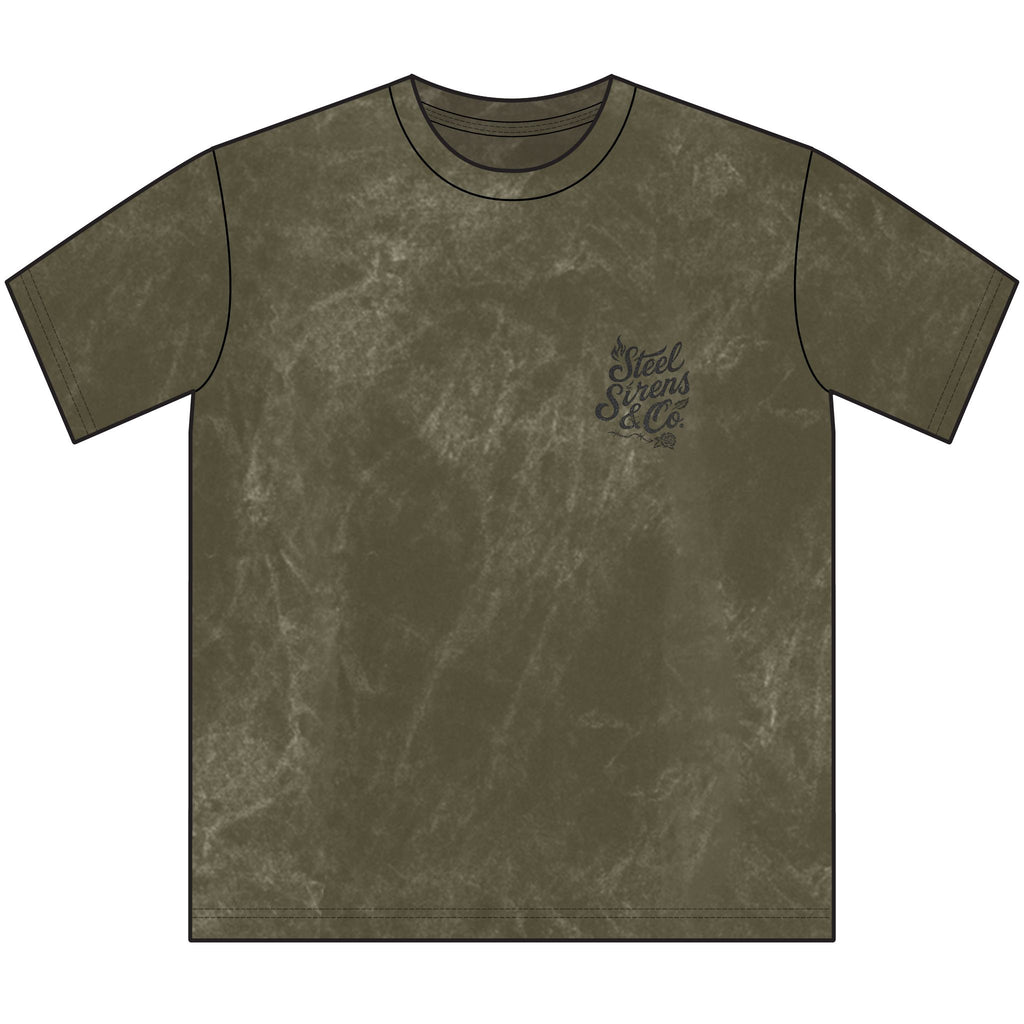 Stone Cold Medusa Mineral Washed Tee
