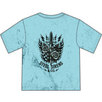 Steel Sirens Youth T‑Shirt — Vintage Dagger & Roses Graphic Tee