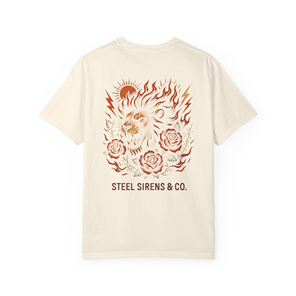 Leo Born, Fire Forged Garment-Dyed T-shirt