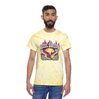 Cyclone Tie-Dye Tee — Sunburst Eagle Graphic