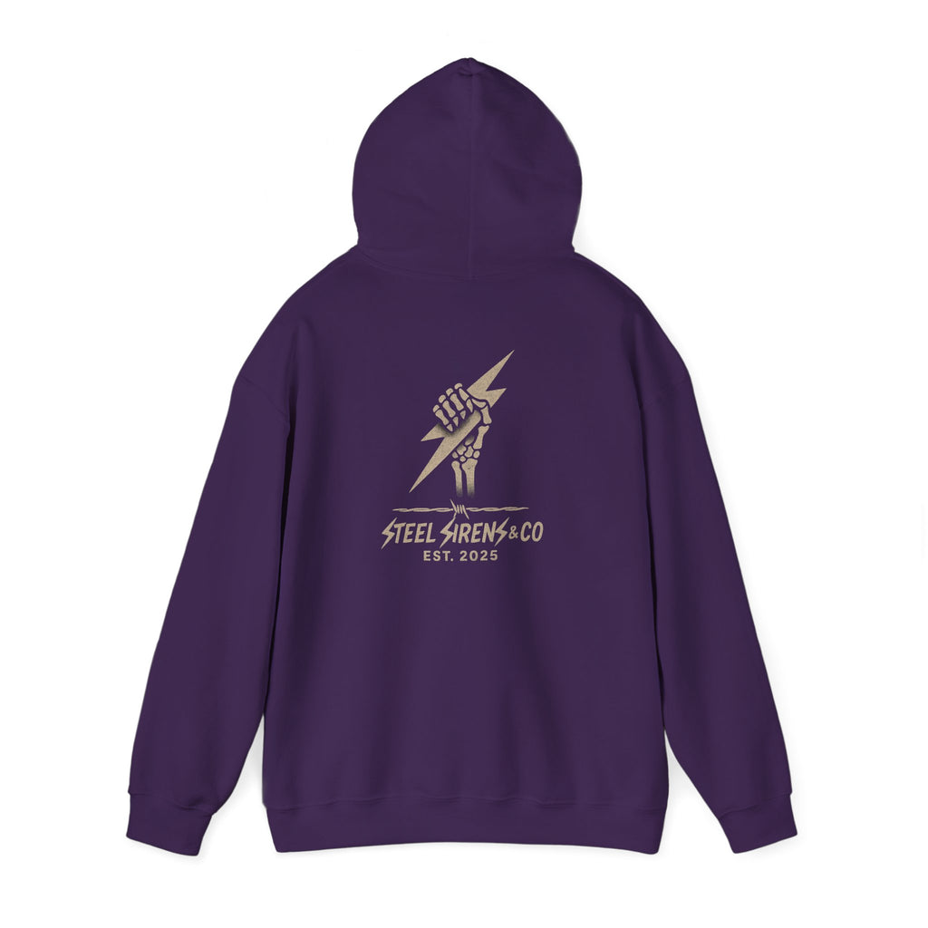 Bold Graphic Hoodie for Music Lovers, Unisex Sweatshirt, Perfect for Concerts, Casual Outfits, Gift for Him or Her