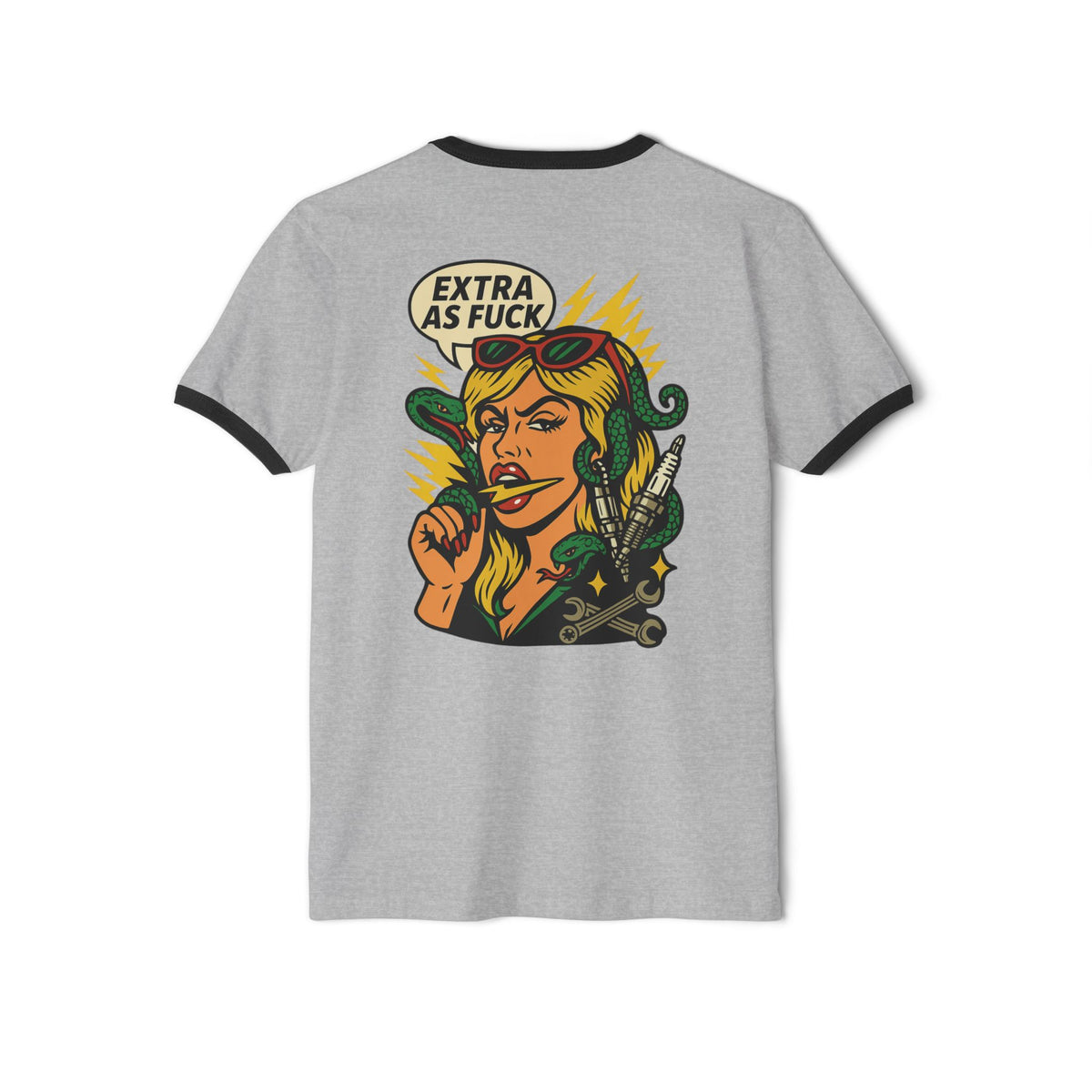 Extra As F*ck Retro Tee