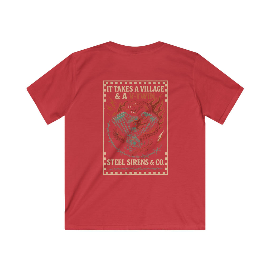 Village & V-Twin - Youth Tee