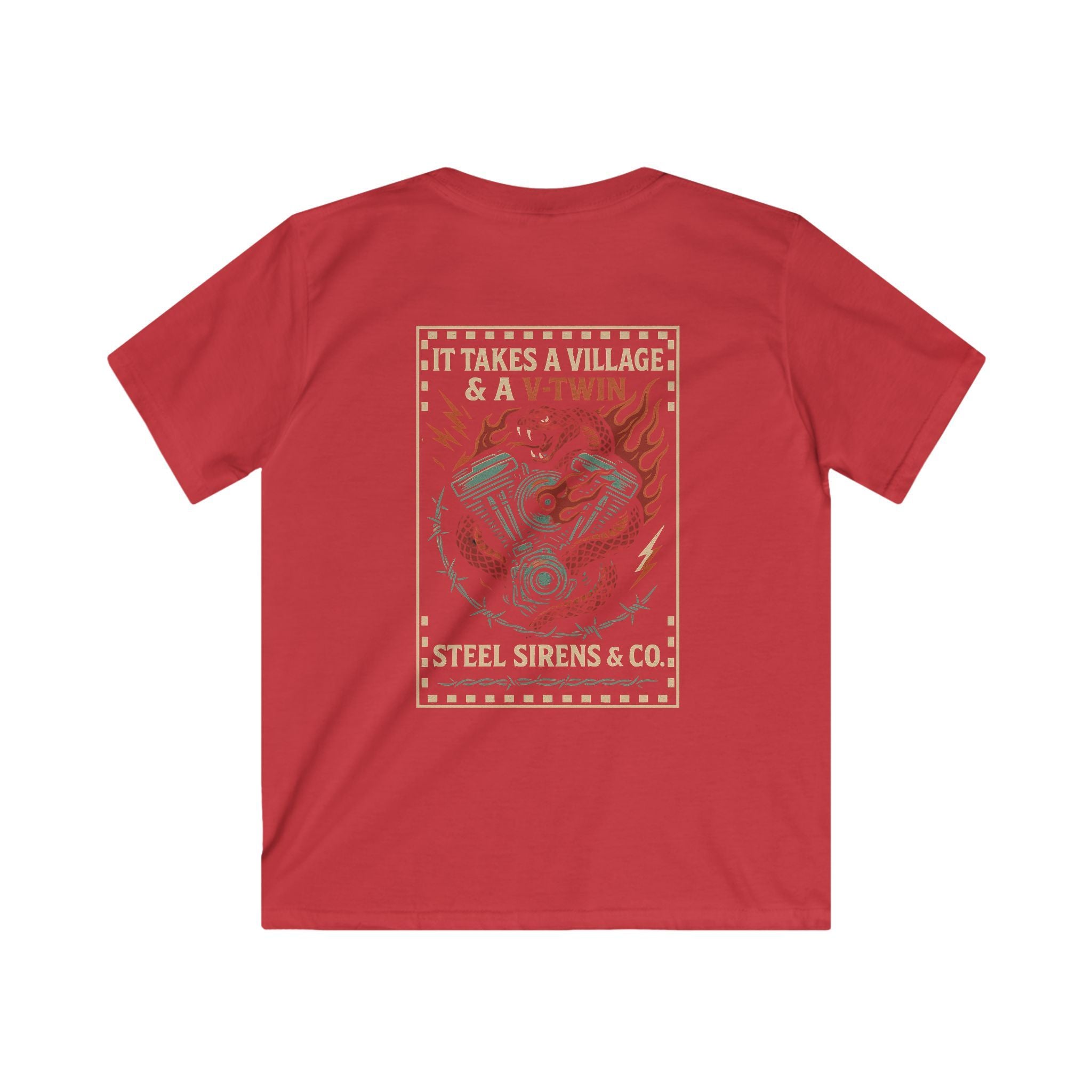 Village & V-Twin - Youth Tee
