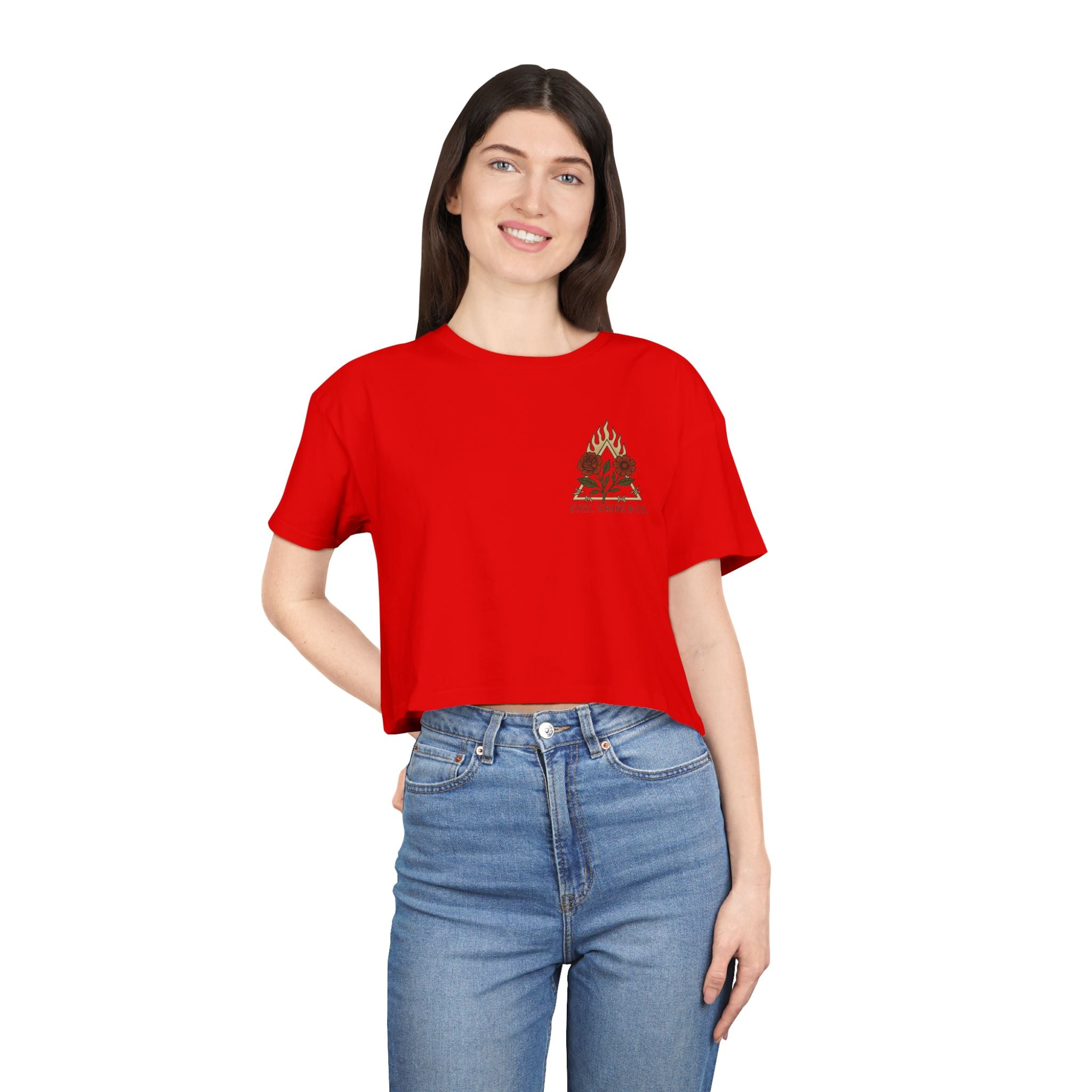 Medusa’s Kiss Cropped Tee