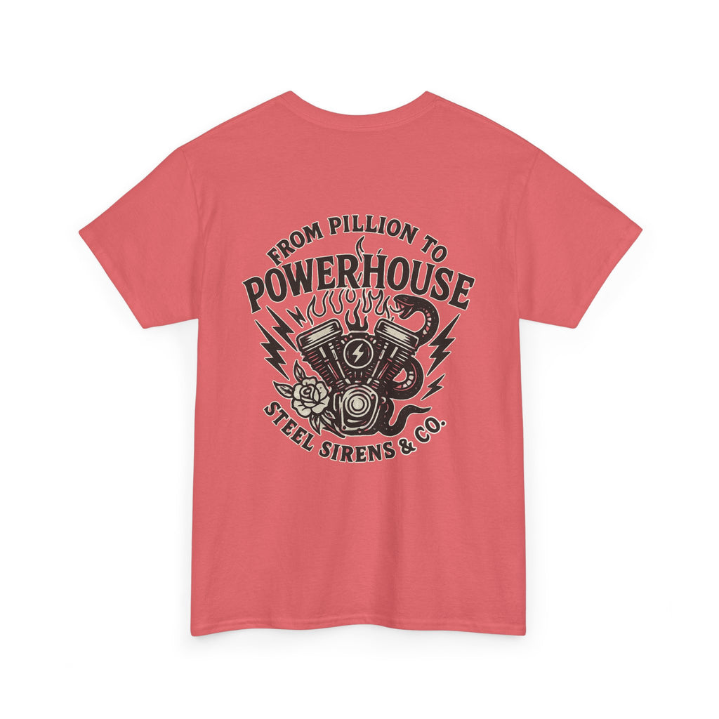 Pillion to Powerhouse Tee