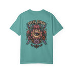 Steel Sirens Tee — Vintage Floral All-Seeing Eye Graphic T-Shirt