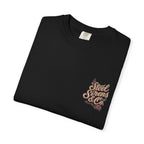 Steel Sirens Tee — Vintage Floral All-Seeing Eye Graphic T-Shirt