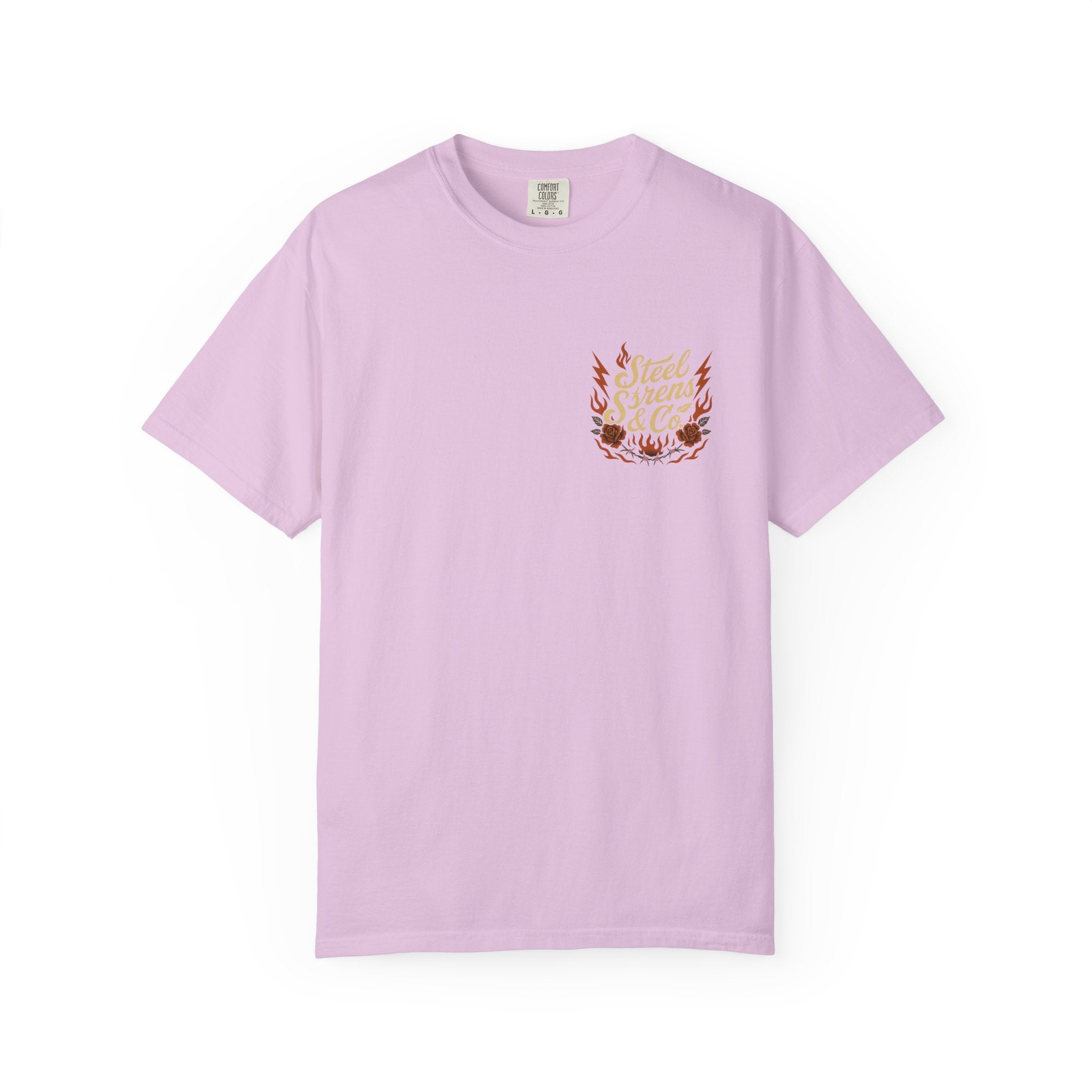 Leo Born, Fire Forged Garment-Dyed T-shirt