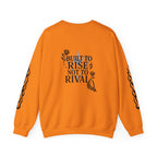 Crewneck Sweatshirt — "Steel Sirens & Co." Built to Rise Graphic