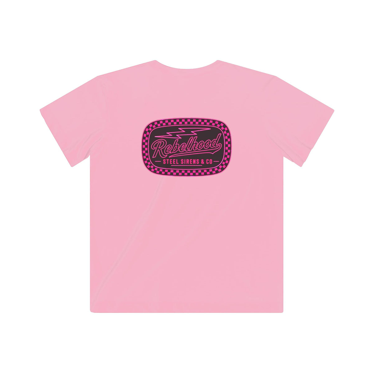 Neon Pink Rebelhood Youth Graphic Tee