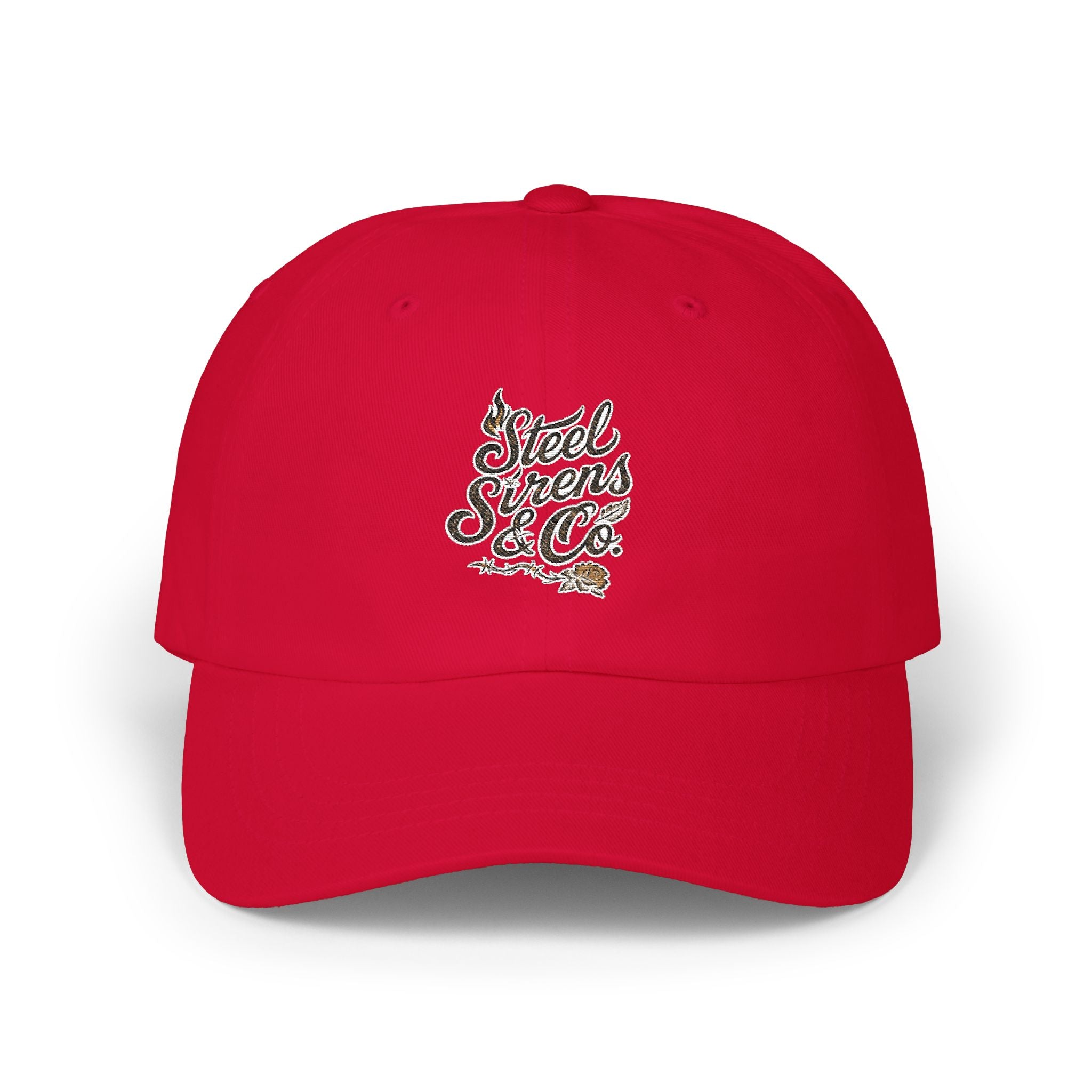 Dad Cap — 'Steel Sirens & Co.' Embroidered Logo Hat