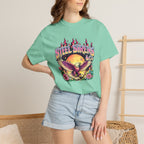 Steel Sirens Graphic T-Shirt — Retro Eagle Sunset Band Tee