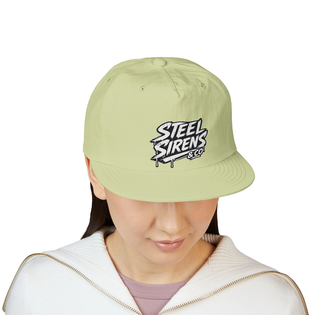 Surf Cap — Steel Sirens Script Logo Hat