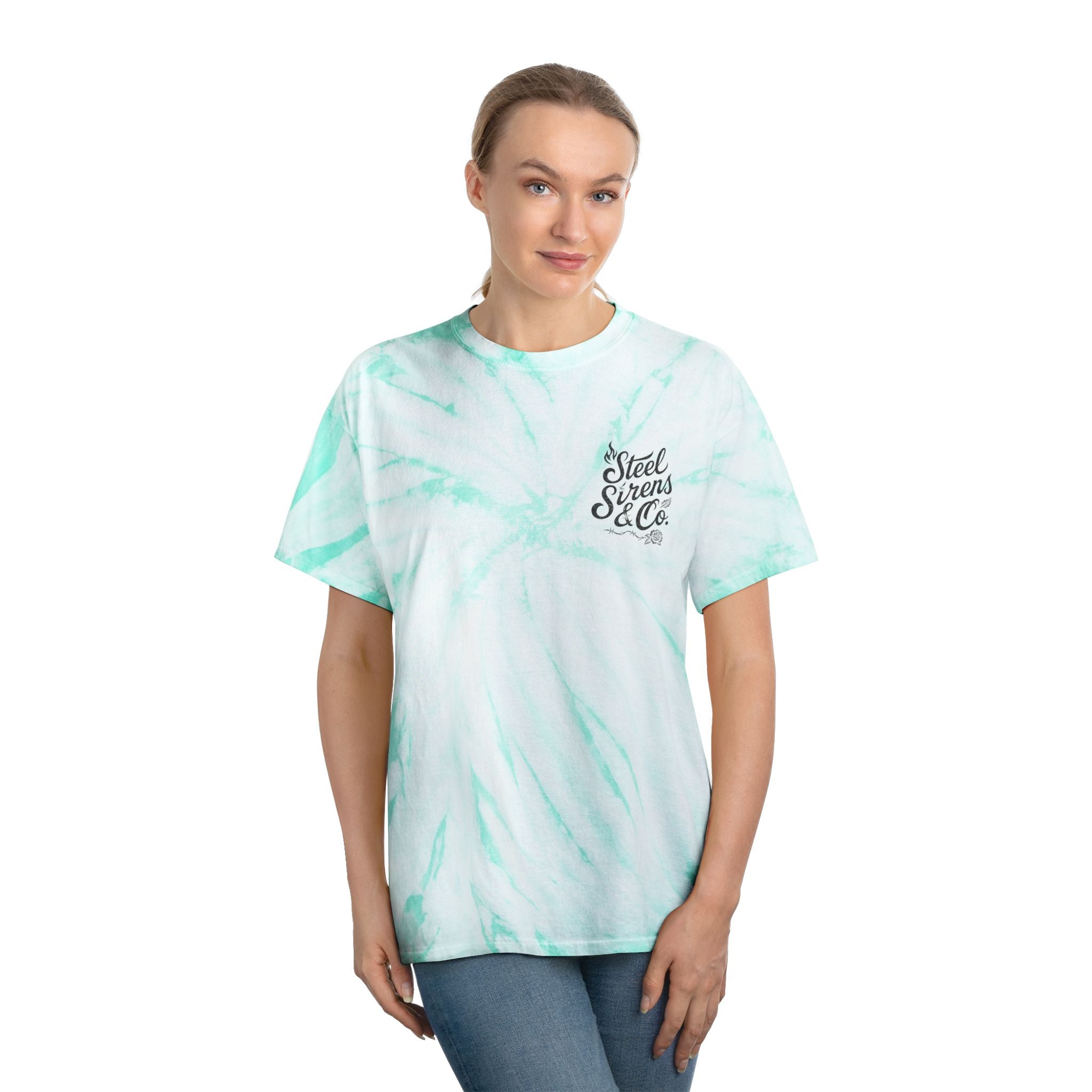 Medusa in a Haze Color Blast Tees
