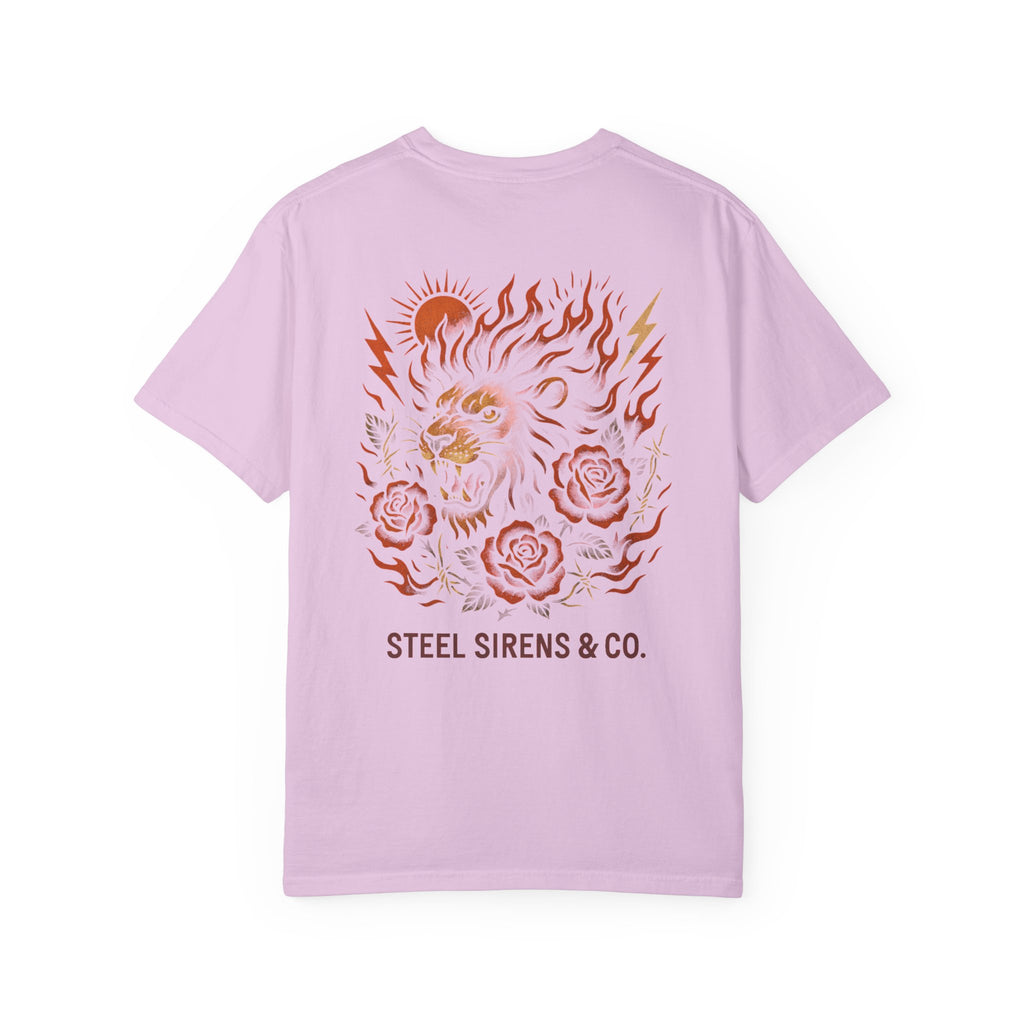 Leo Born, Fire Forged Garment-Dyed T-shirt