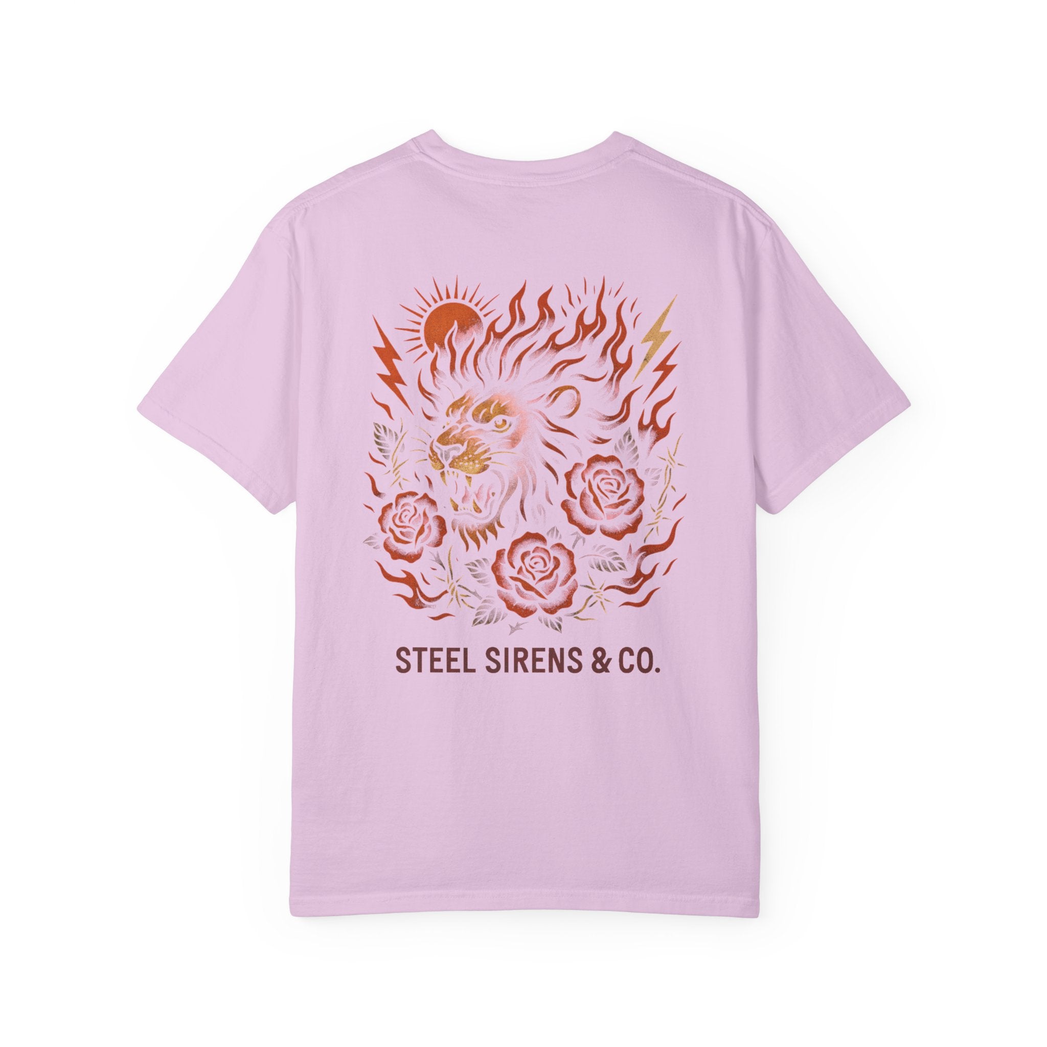 Leo Born, Fire Forged Garment-Dyed T-shirt