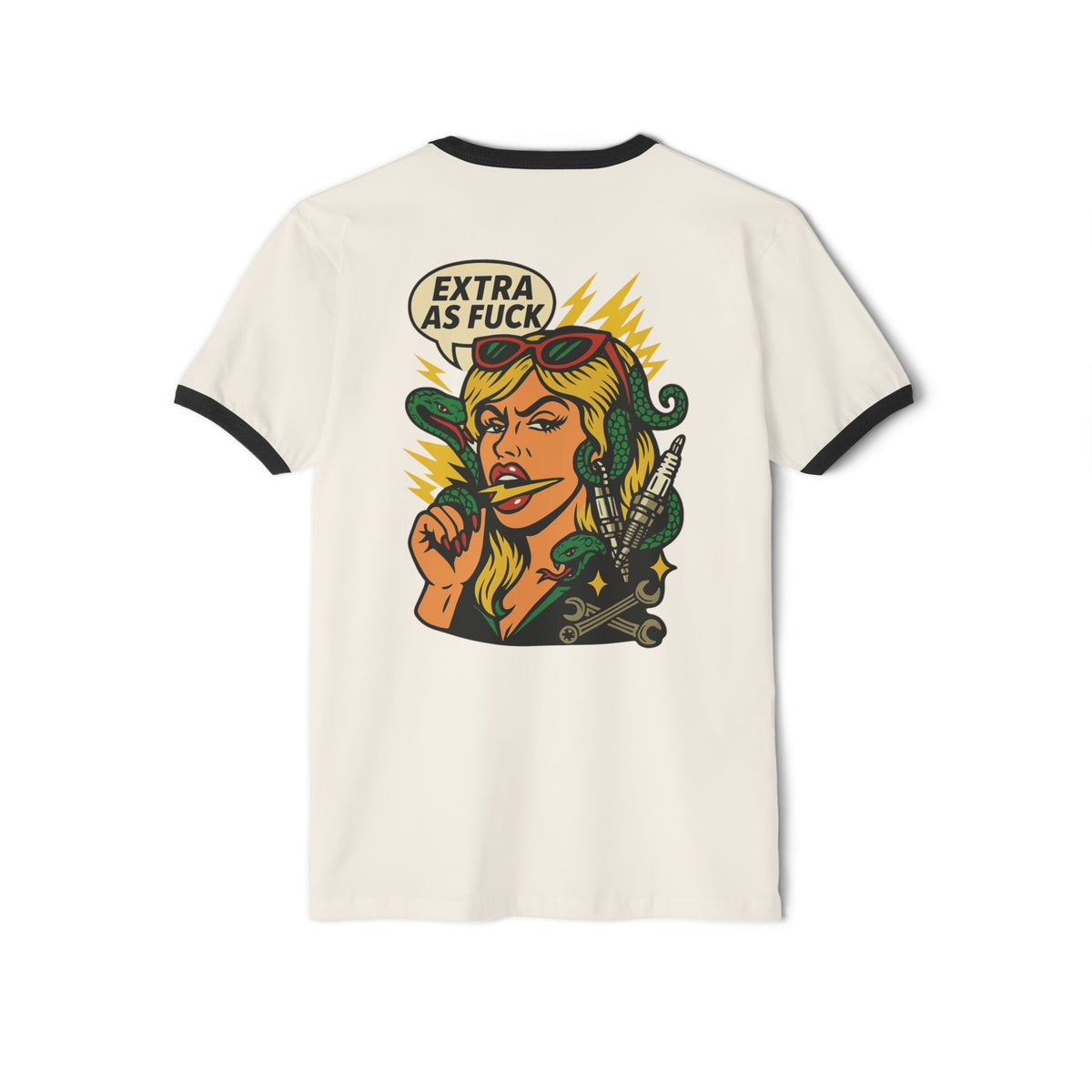Extra As F*ck Retro Tee