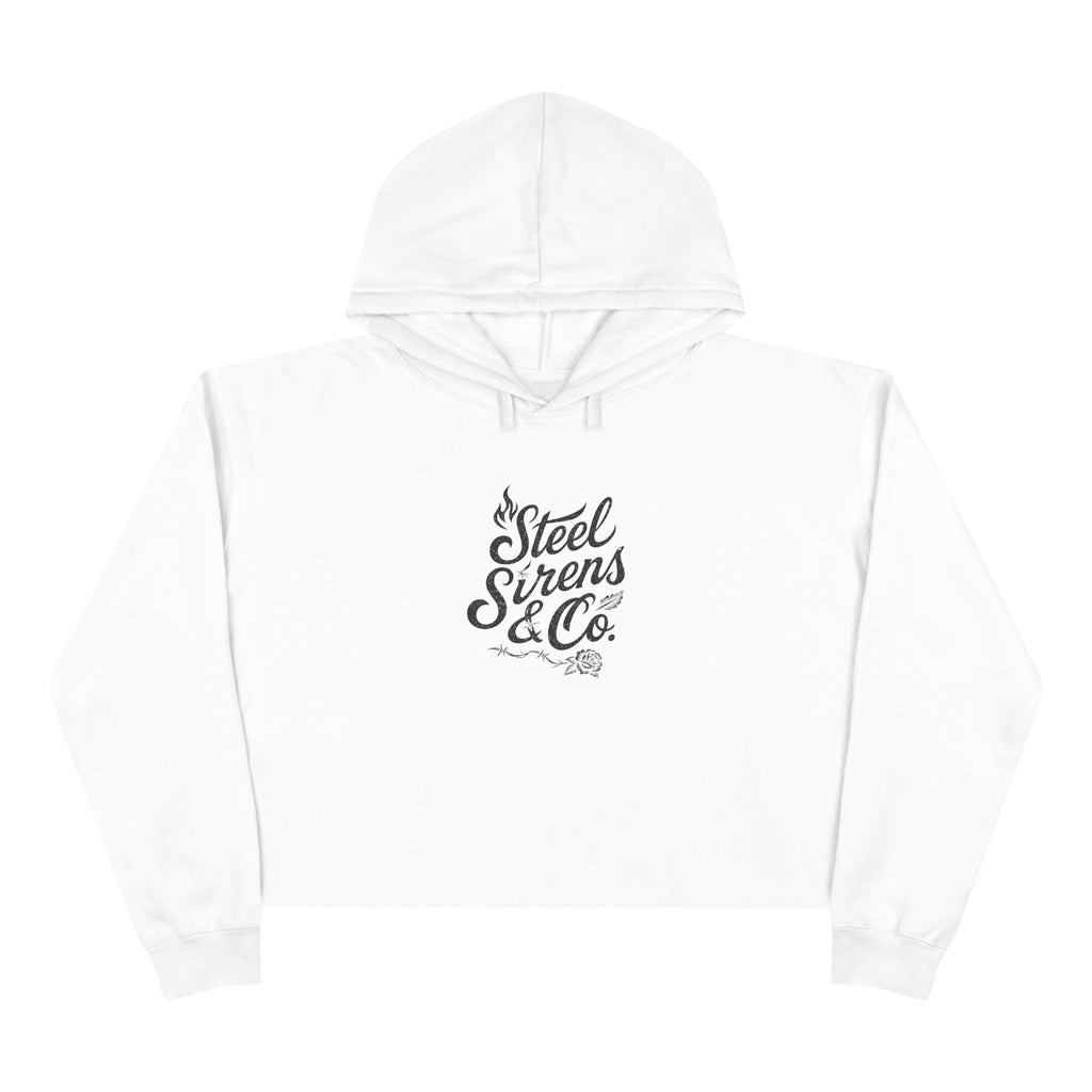 Classic Medusa Cropped Hoodie