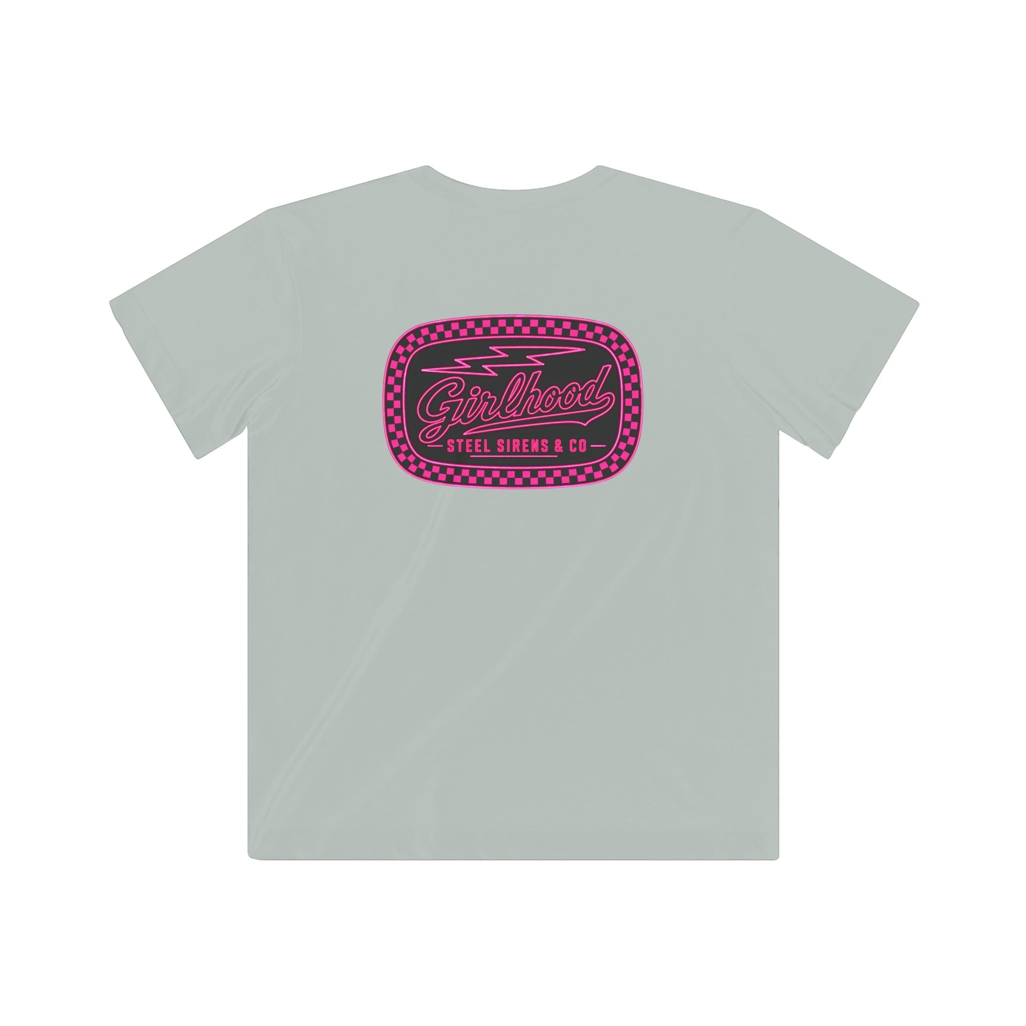 Kids Graphic Tee — Retro Pink 'Good Vibes' Logo