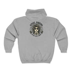 Steel Sirens Co. Zip Hoodie — Vintage Nautical Siren Graphic Full-Zip Sweatshirt