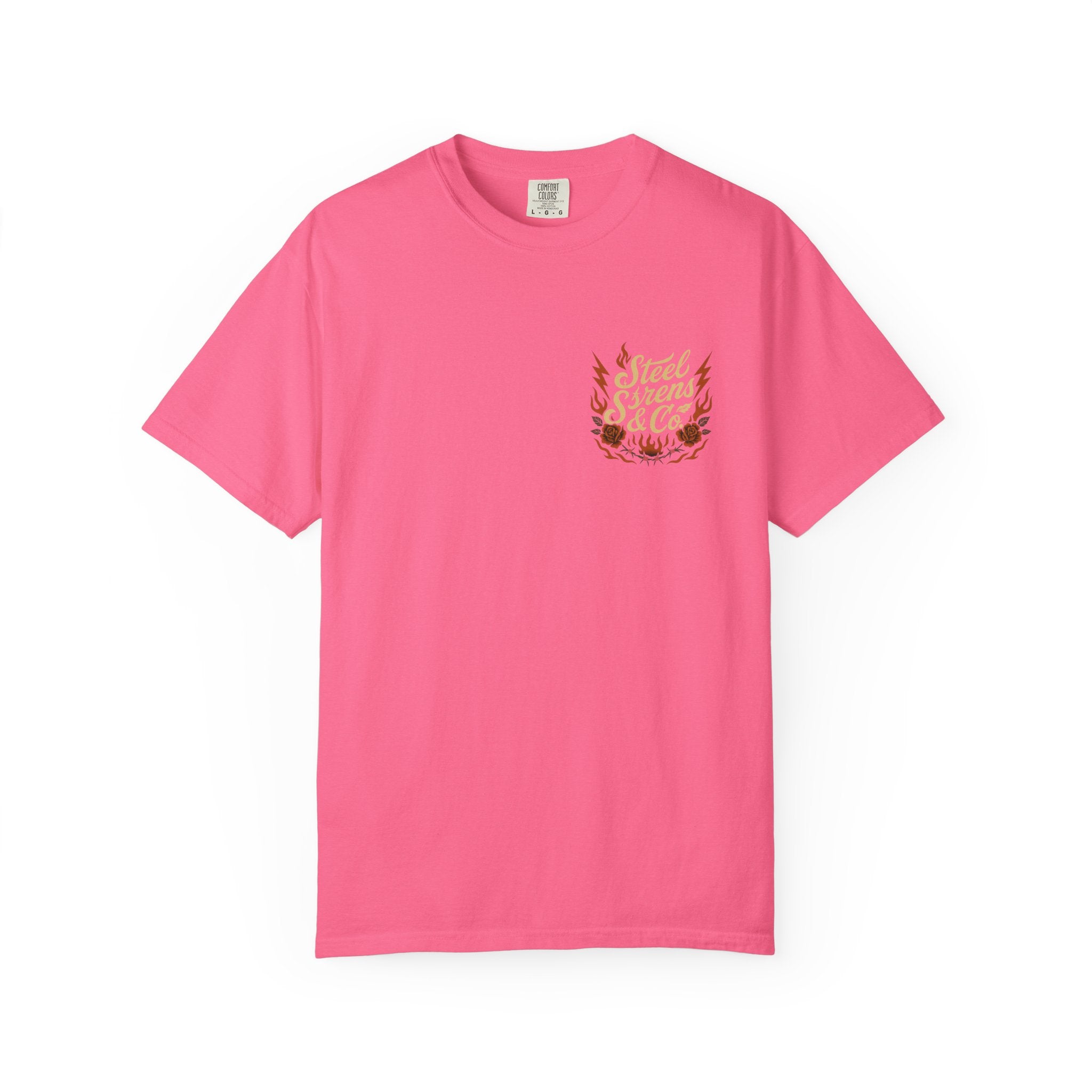 Leo Born, Fire Forged Garment-Dyed T-shirt