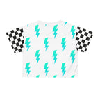 Off Track, Still Trouble crop tee