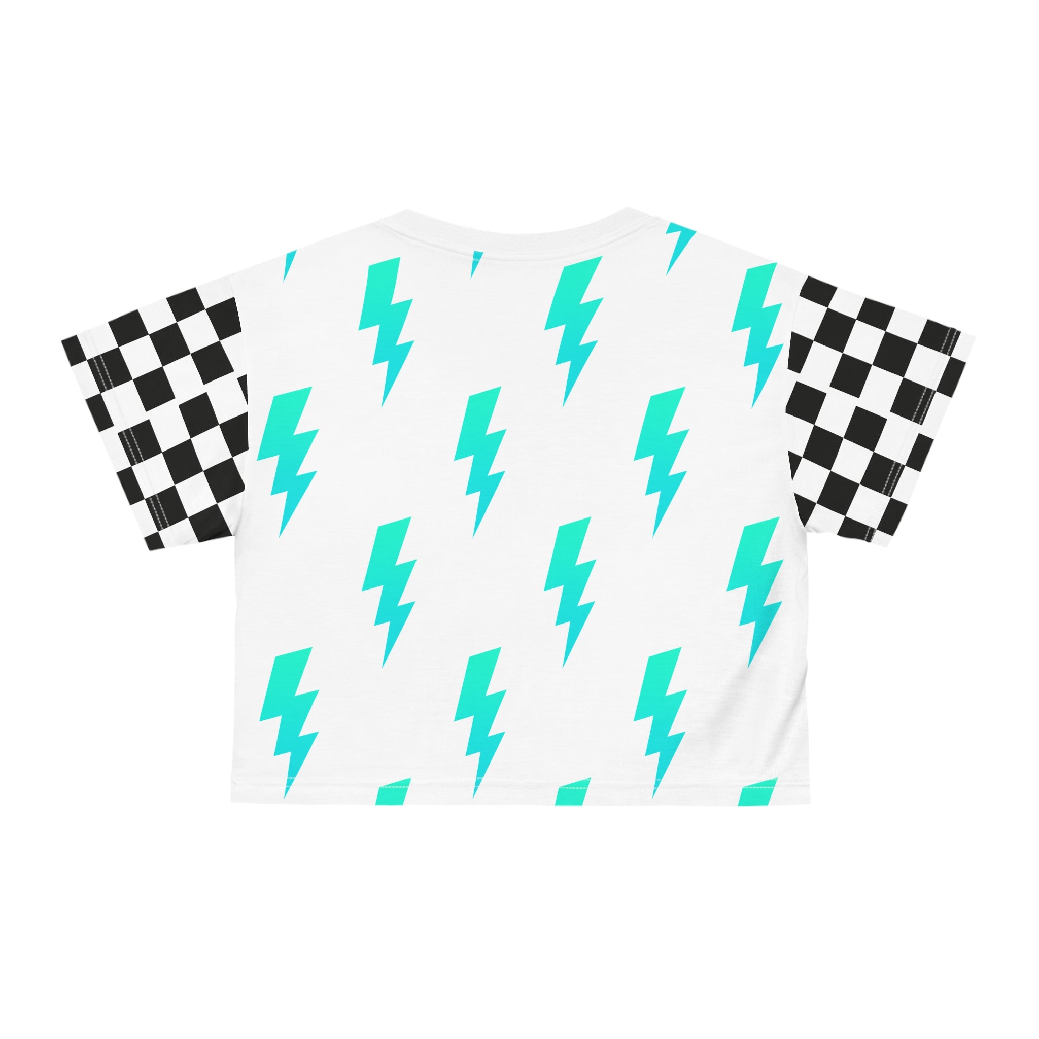 Off Track, Still Trouble crop tee