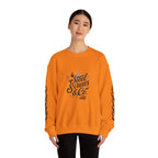 Crewneck Sweatshirt — "Steel Sirens & Co." Built to Rise Graphic
