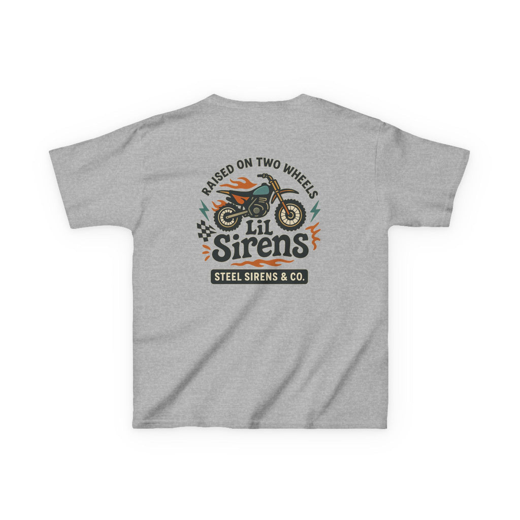 Raised on Two Wheels Youth Tee