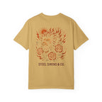 Leo Born, Fire Forged Garment-Dyed T-shirt