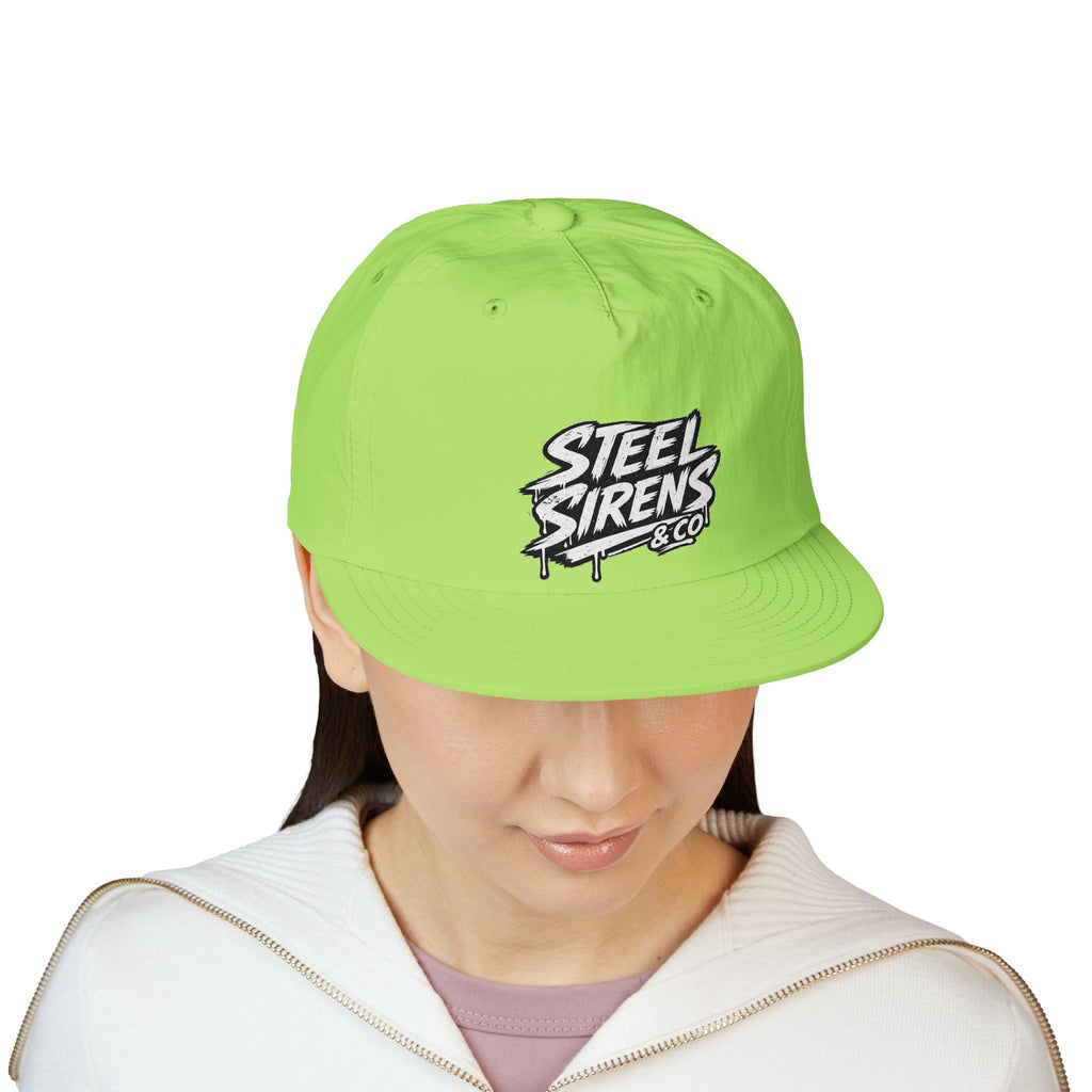 Surf Cap — Steel Sirens Script Logo Hat