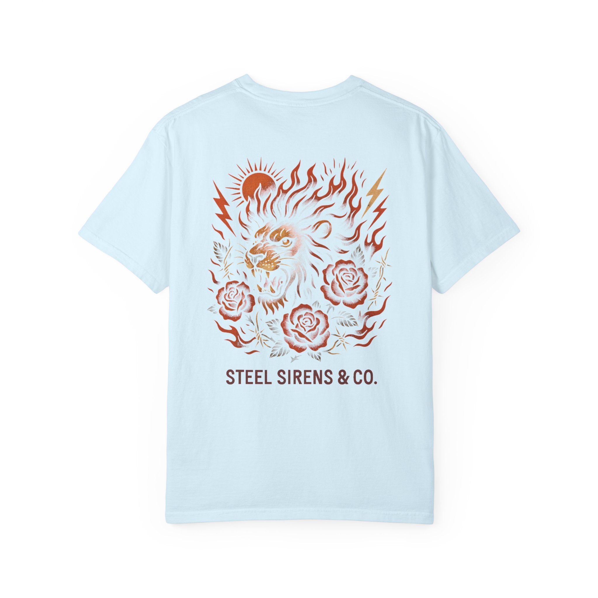 Leo Born, Fire Forged Garment-Dyed T-shirt