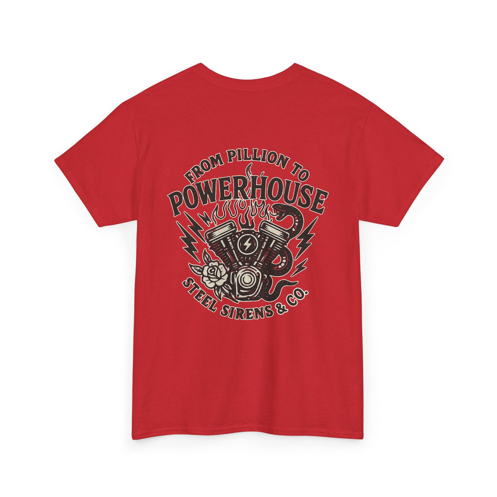 Pillion to Powerhouse Tee